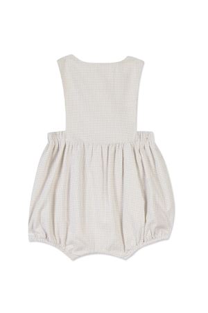 White and beige cotton dungarees TARTINE ET CHOCOLAT KIDS | TY3300015